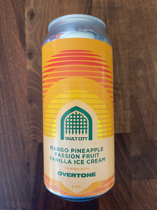 Vault City x Overtone - Mango, Pineapple, Passion Fruit Vanilla Ice Cream (Sour)