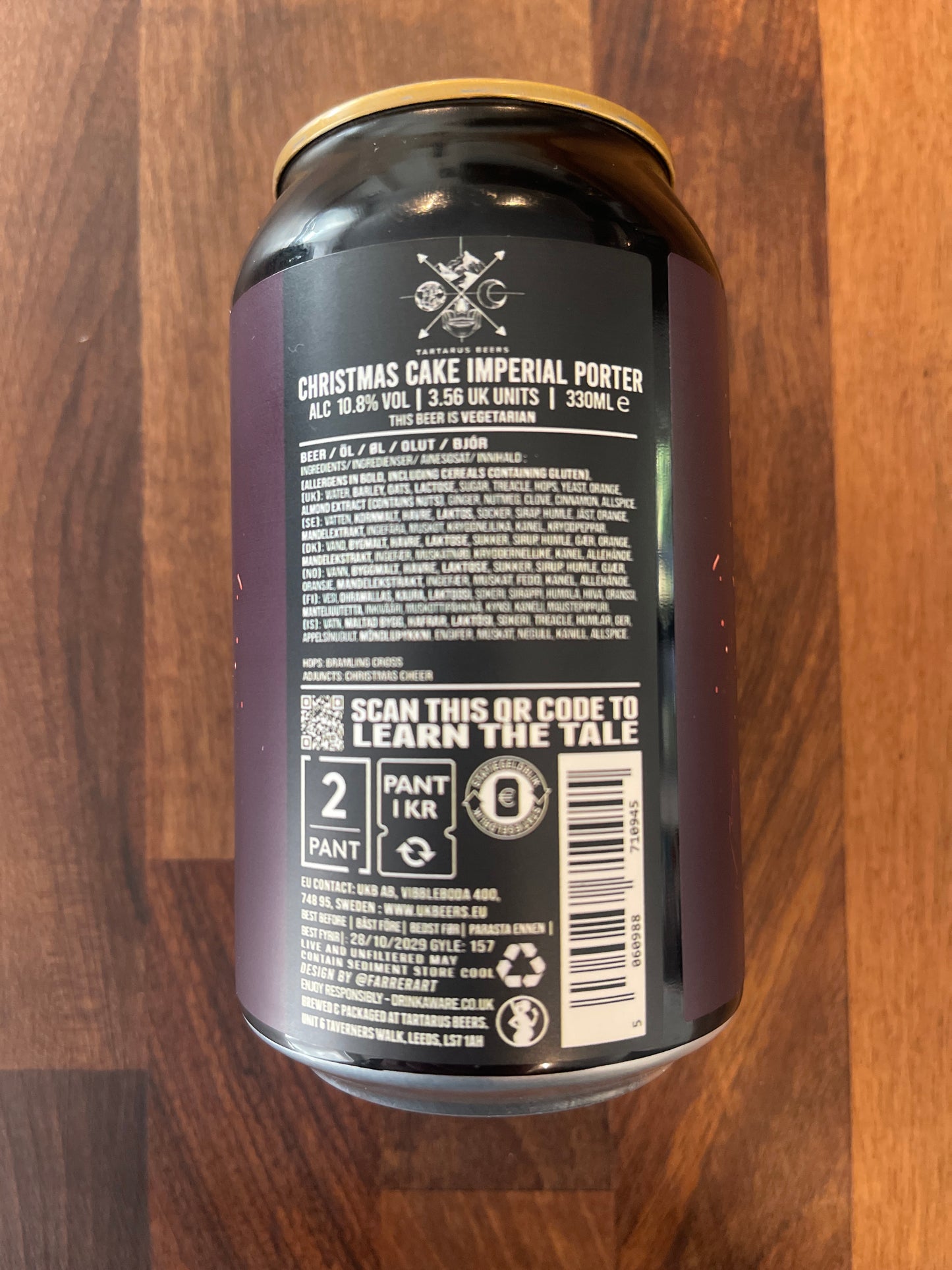 Krampus 2024 (Christmas Cake Imperial Stout)