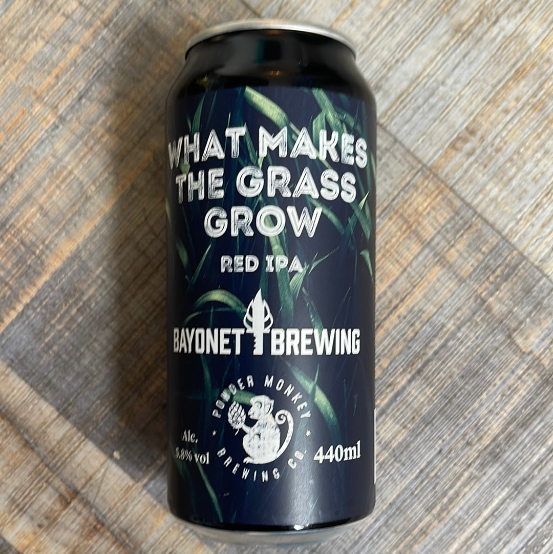 Bayonet Brewing - What Makes The Grass Grow (Red IPA)