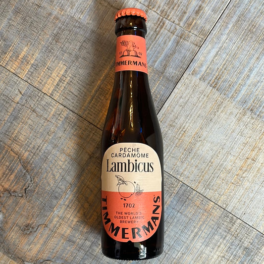 Timmermans - Timmermans Lambicus Pêche Cardamome (Lambic - Fruit)