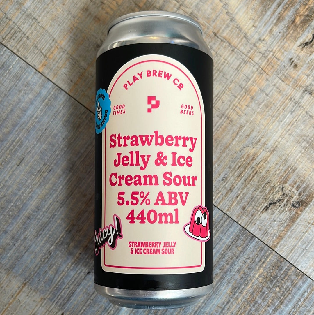 Play Brew - Strawberry Jelly & Ice Cream Sour