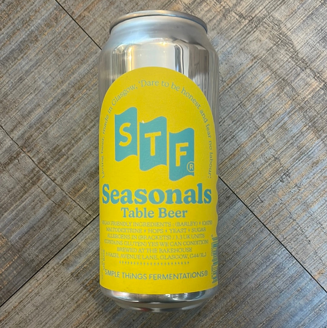 Simple Things Fermentation - Table Beer (Seasonals)