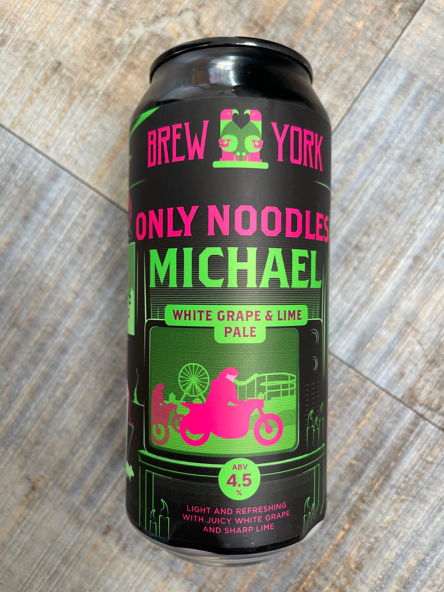 Only Noodles Michael (White Grape & Lime Pale)