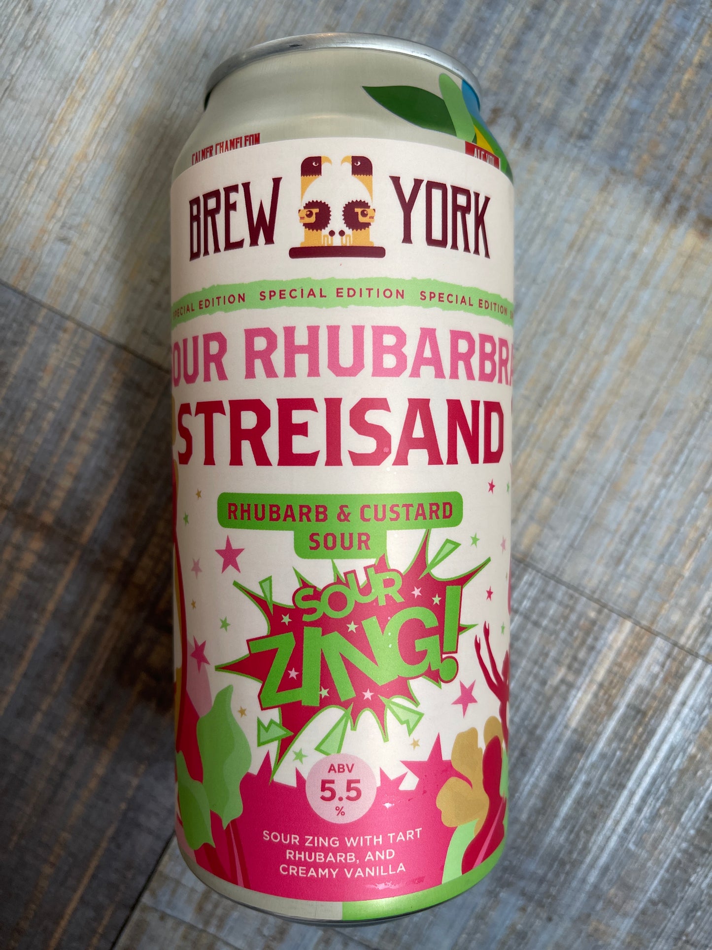 Brew York - Rhubarbra Streisand Sour (Milkshake IPA)