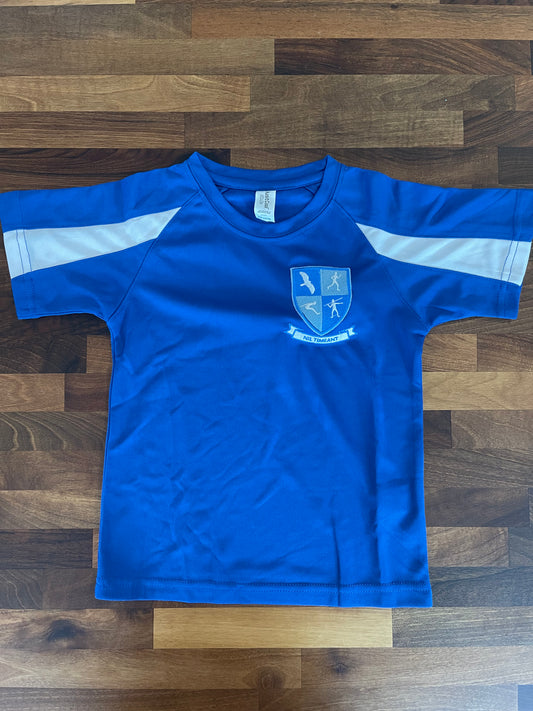 Junior T-Shirt - Blue with Badge