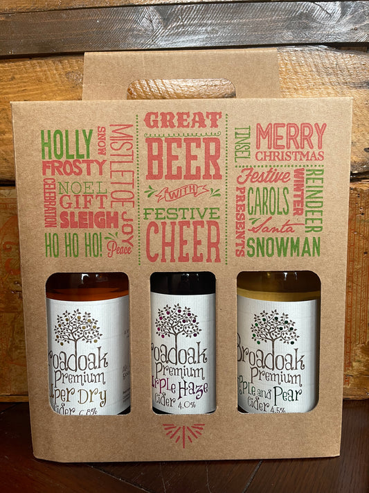 Broadoak Cider Christmas Box