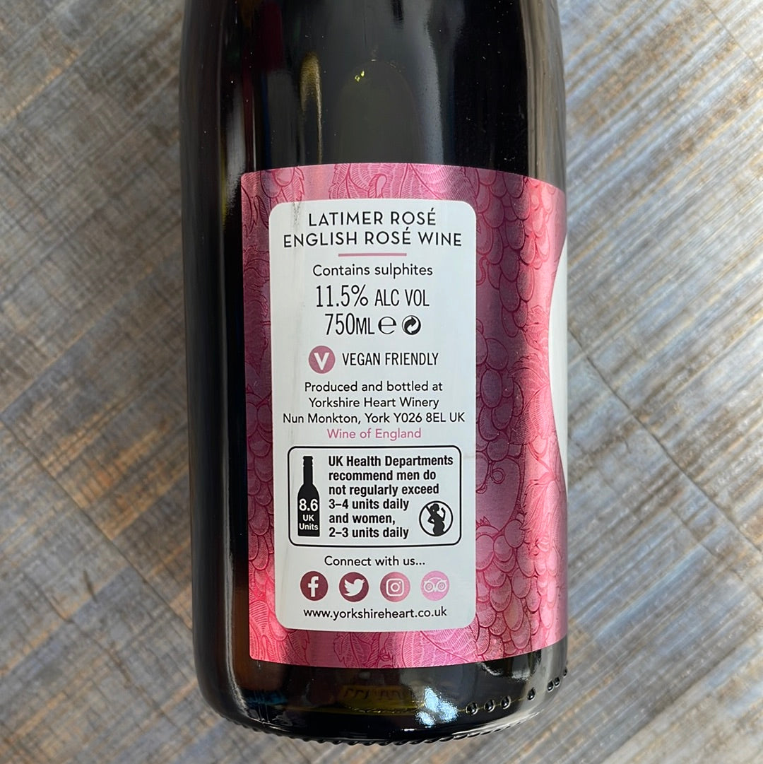 Yorkshire Heart - Latimer Rose Wine